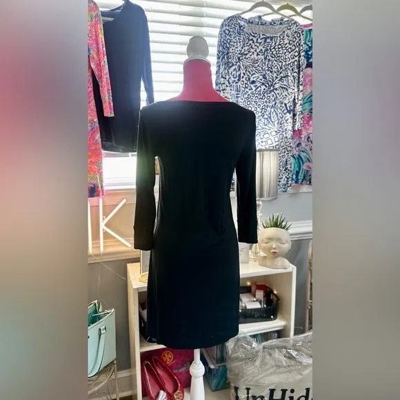 LILLY PULITZER NWOT SOPHIE DRESS IN TRUE BLACK