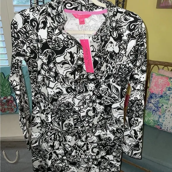 Lilly Pulitzer NWT UPF 50  Captain Popover Dress With A Twist $168 Size XXS