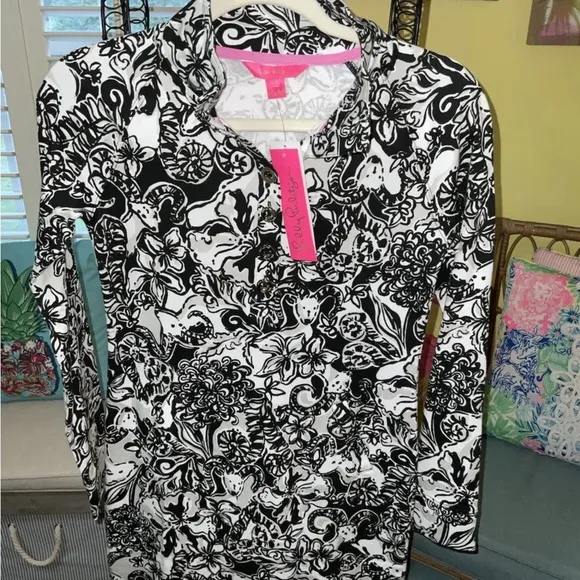 Lilly Pulitzer NWT UPF 50  Captain Popover Dress With A Twist $168 Size XXS