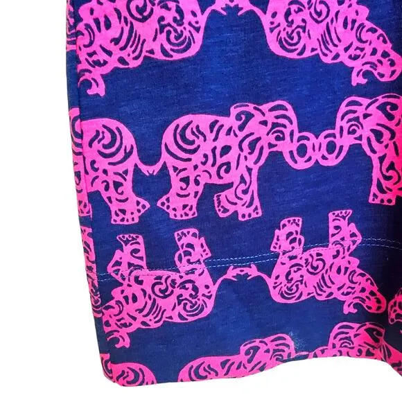 Lilly Pulitzer Pink &amp; Blue Marlowe Dress in Tusk in the Sun