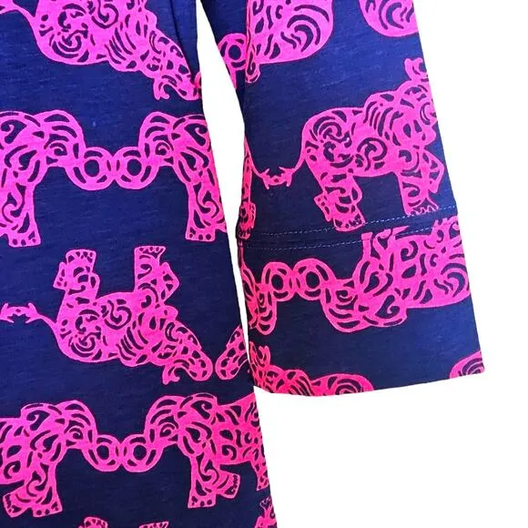 Lilly Pulitzer Pink &amp; Blue Marlowe Dress in Tusk in the Sun