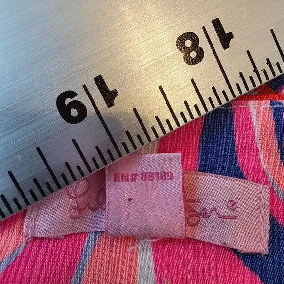 Lilly Pulitzer Reef Retreat Skirt with Shorts, Metal Coral Zipper Pull