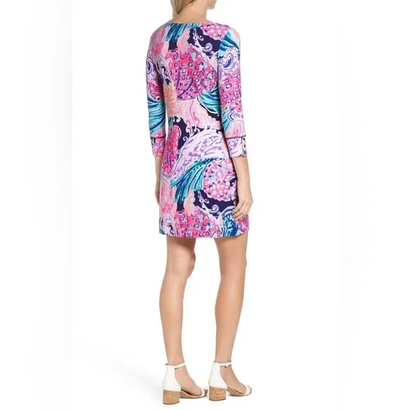 LILLY PULITZER SOPHIE DRESS IN ALL THAT SHE WANTS - EUC