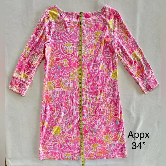 LILLY PULITZER Sophie Dress Pink Pout “More Kinis In The Keys” (M)