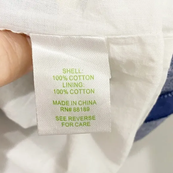 LILLY PULITZER Sullivan Dress Nautical You're Flagged 78213 Size Medium Coastal