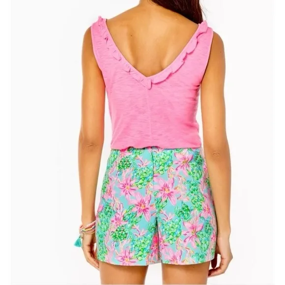 Lilly Pulitzer Taneya Skort Surf Blue So Shellegant Women's Size 6 NWT