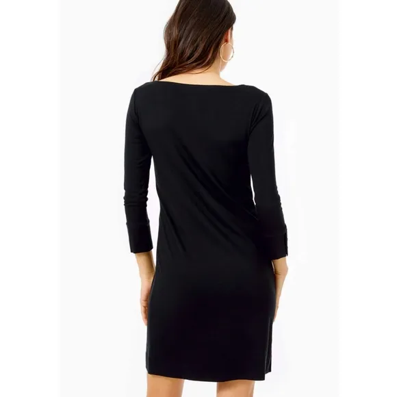 Lilly Pulitzer Upf 50  Sophie Dress in Onyx Size XXS NWT