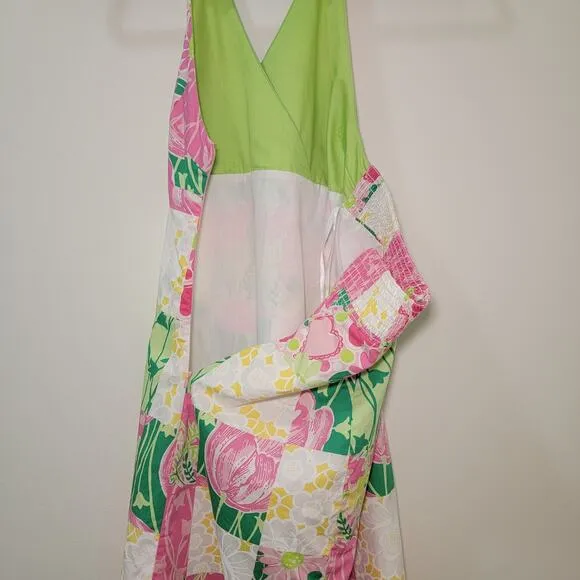 Lilly Pulitzer Vintage White Label Derby Patch Teen Girl’s Dress Size 16