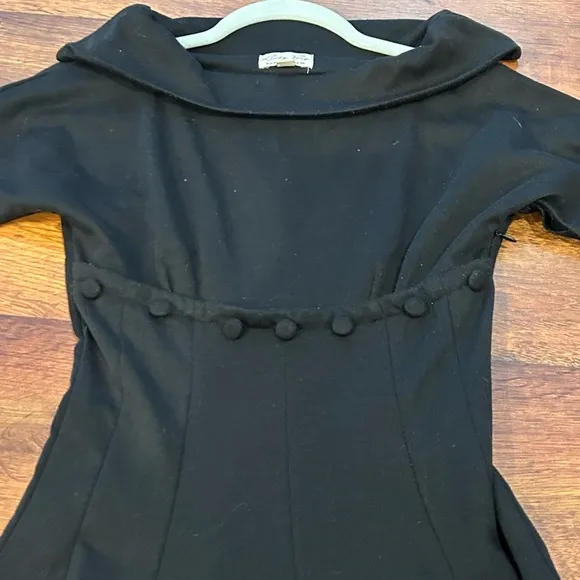 Lindy Bop &quot;Marla&quot; 40’s Jackie O Inspired Swing Pinup Retro Size Small Dress