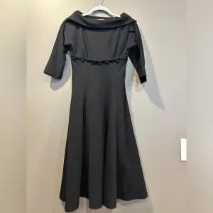 Lindy Bop &quot;Marla&quot; 40’s Jackie O Inspired Swing Pinup Retro Size Small Dress