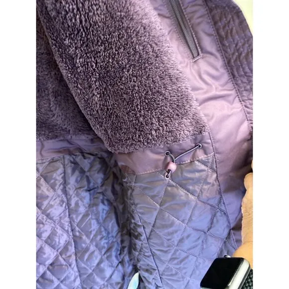 L.L. Bean Women’s Winter Warmer Parka Coat Eggplant Color Size Large