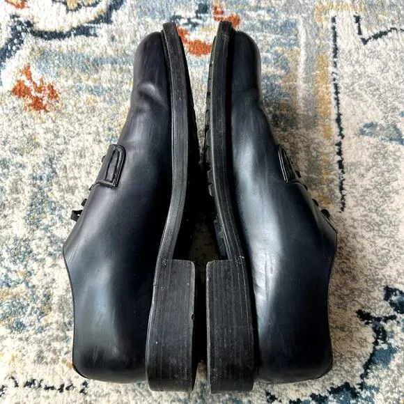 Louis Vuitton men's oxford shoes BM 0156 size 10 black CL