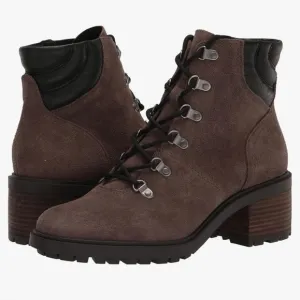 Lucky Brand Dareek leather combat boots in Falcon gray size 9