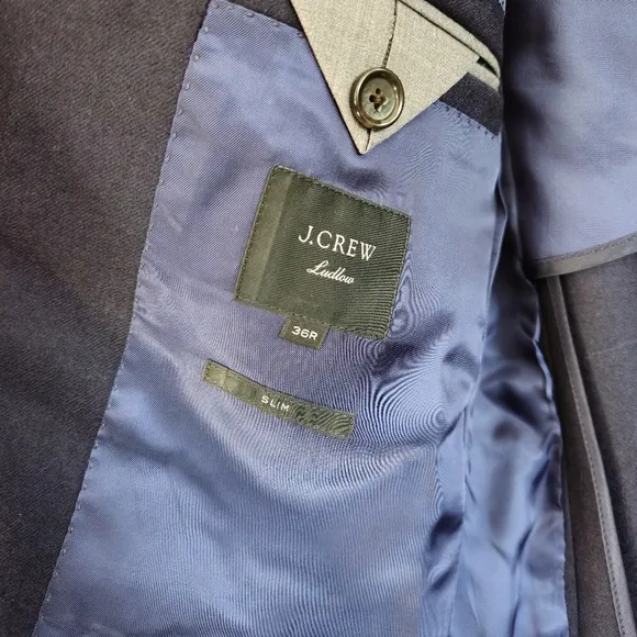 Ludlow Slim-fit Legacy blazer in American Wool