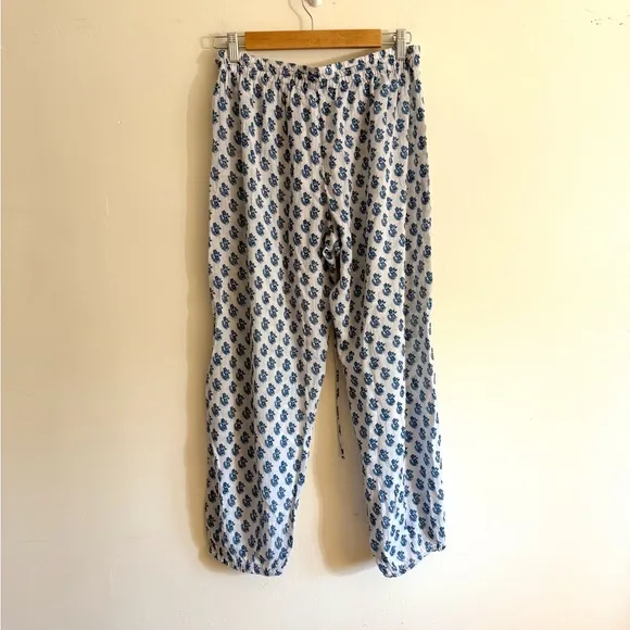 M.A.B.E Derby Bessie Print Pj Bottoms navy blue large