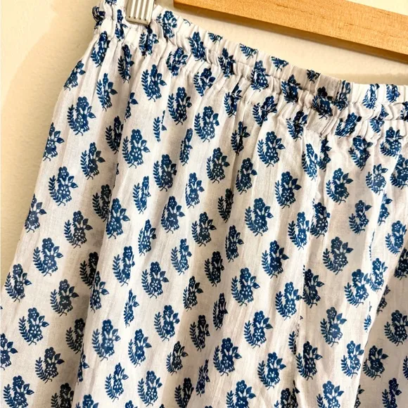 M.A.B.E Derby Bessie Print Pj Bottoms navy blue large