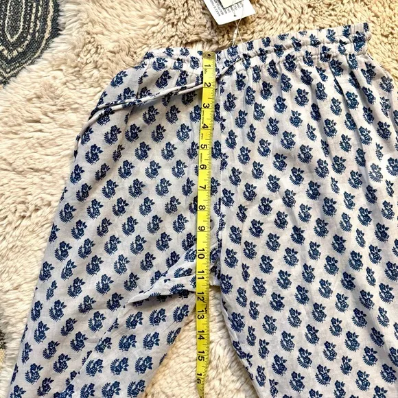 M.A.B.E Derby Bessie Print Pj Bottoms navy blue large