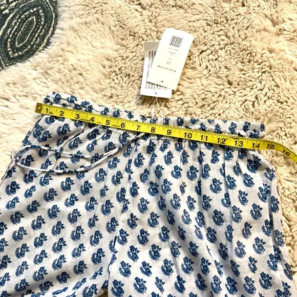 M.A.B.E Derby Bessie Print Pj Bottoms navy blue large