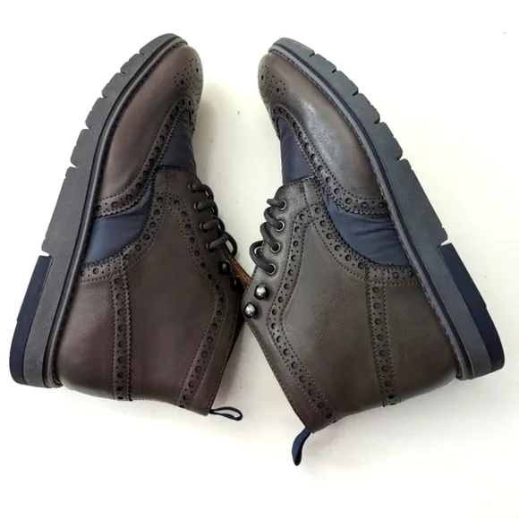 Madden Men's Derby Oxford Wing Tip Botine Boot size 9.5M New with Box