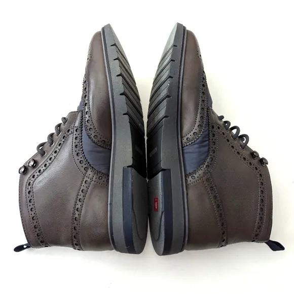Madden Men's Derby Oxford Wing Tip Botine Boot size 9.5M New with Box