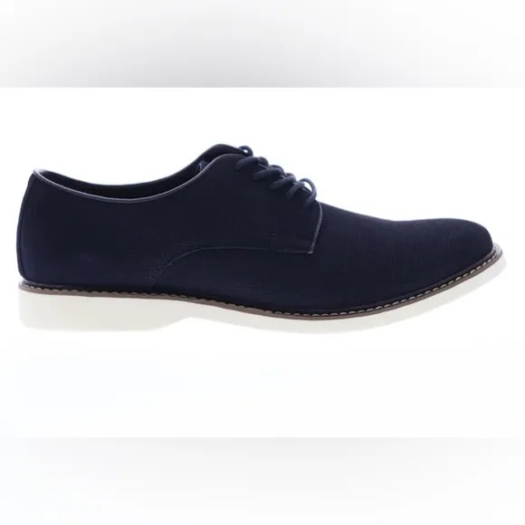 MADDEN OXFORD DERBY CANVAS NAVY BLUE NWOT SZ 10