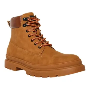 Madden Steve Madden Men's Glixxo Combat Work Boots Tan Size 10 1/2