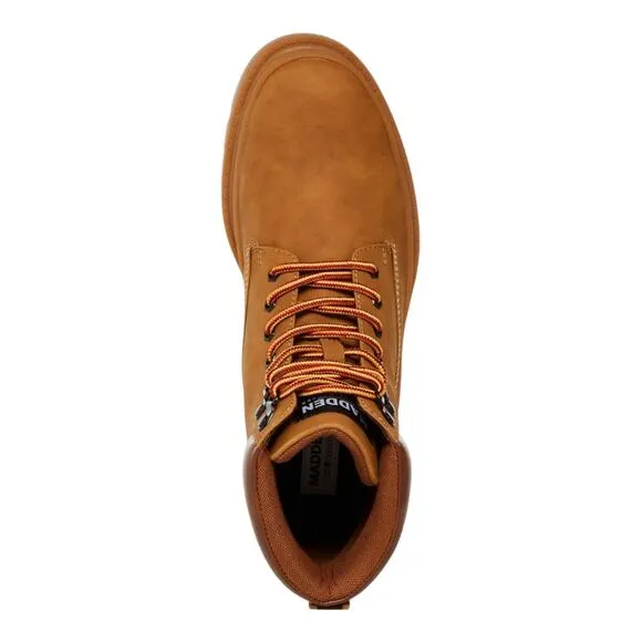 Madden Steve Madden Men's Glixxo Combat Work Boots Tan Size 10 1/2
