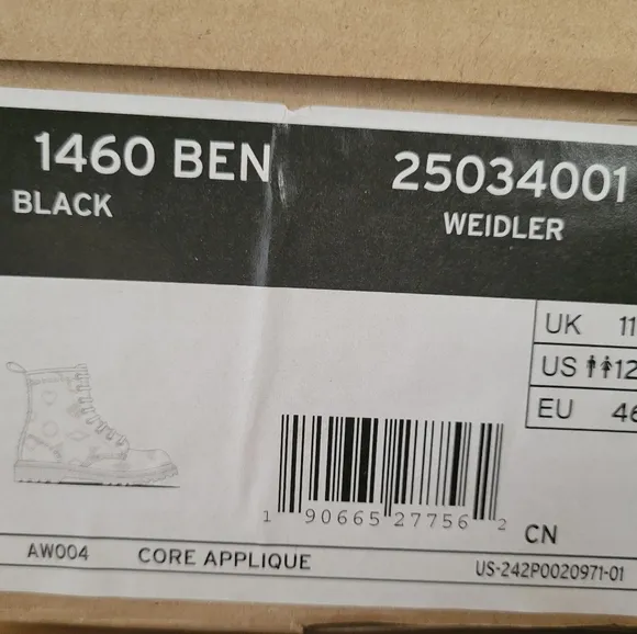 Made in Asia Doc Marten Boots