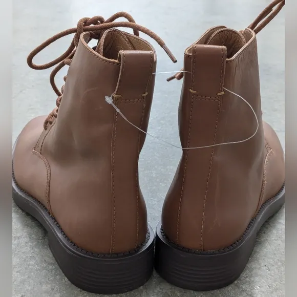 Madewell Evelyn Lace-Up Ankle Boot