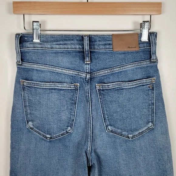 Madewell Slim Wide Leg Crop Jeans Size 25