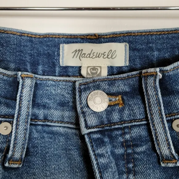Madewell Slim Wide Leg Crop Jeans Size 25