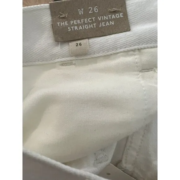 Madewell The '90s Straight Jeans Two-Tone Workwear Edition 26 Carpenter Denim 1D