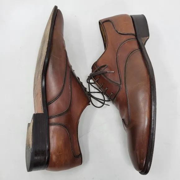 Magnanni Shoes Mens 12 Dress Oxford Derby Brogue Loafer Lace Up Wingtip Adult 46