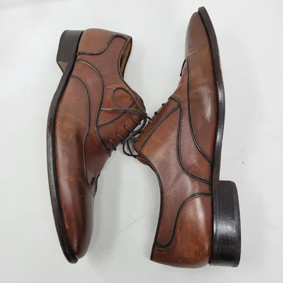 Magnanni Shoes Mens 12 Dress Oxford Derby Brogue Loafer Lace Up Wingtip Adult 46