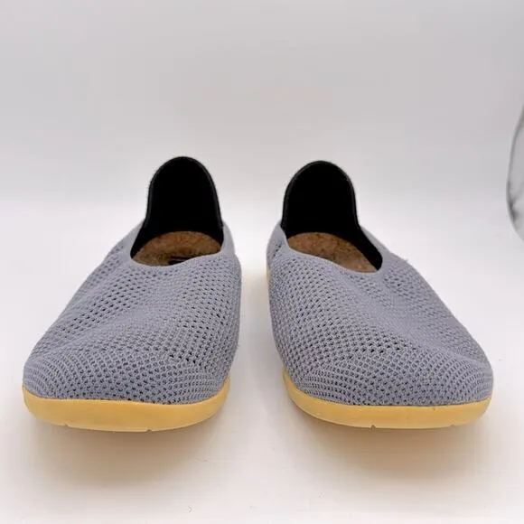 Mahbis Breathe - men’s Larvik light grey / yellow Slip-On loafer shoes 11- 11.5