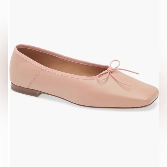 Mansur Gavriel Square Toe Dream Ballerina Ballet Flats pink  Size 9 Tuckernuck