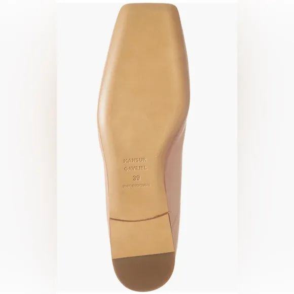 Mansur Gavriel Square Toe Dream Ballerina Ballet Flats pink  Size 9 Tuckernuck