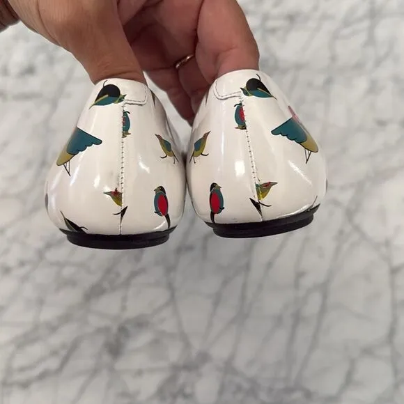 Marc by Marc Jacobs Flats White Multicolored Sz 39