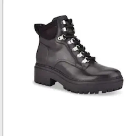 Marc Fisher Black Combat Boots Sz. 6