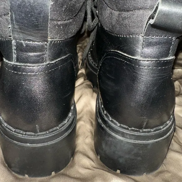 Marc Fisher Black Combat Boots Sz. 6