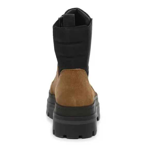 Marc Fisher Sashia Platform Combat Boot Expresso Size 7.5 NEW