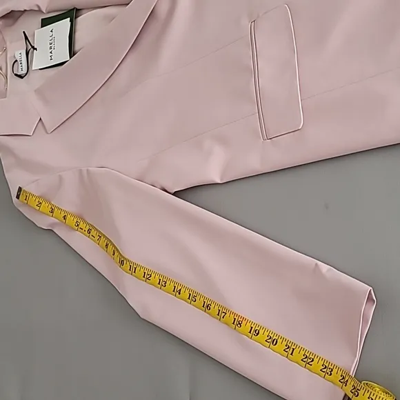 Marella Derby Blazer Jacket Pink Size 12 $545