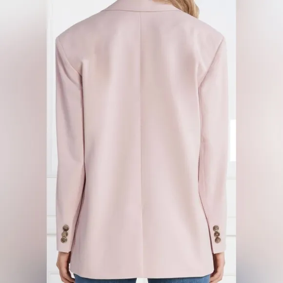 Marella Derby Blazer Jacket Pink Size 12 $545