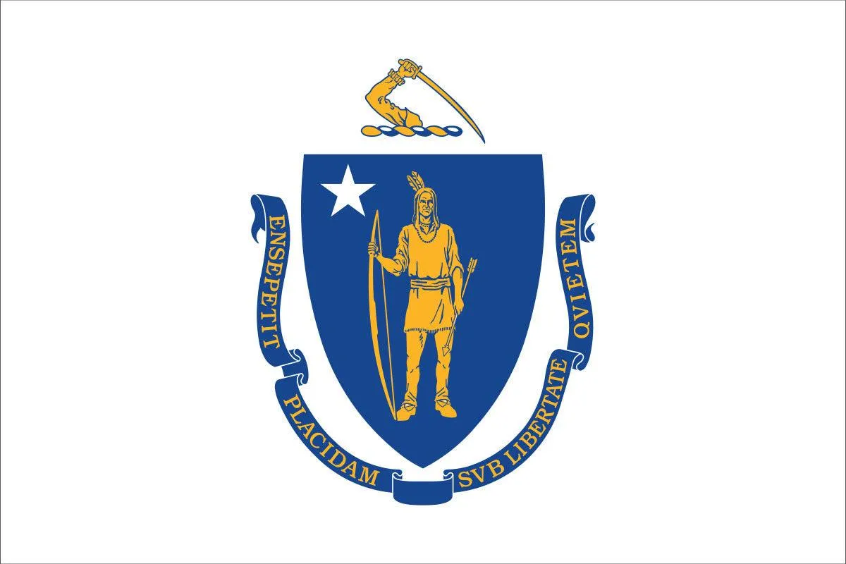 Massachusetts Flag