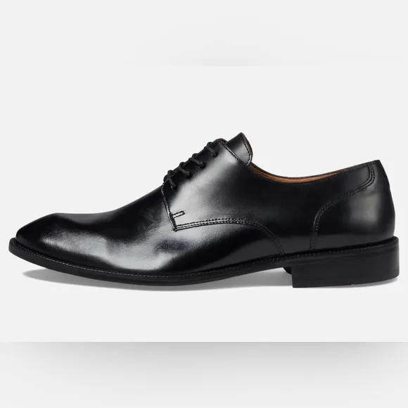 Massimo Matteo Black  4-Eye Blucher Classic 24 Man’s Oxford      7.5M        NIB