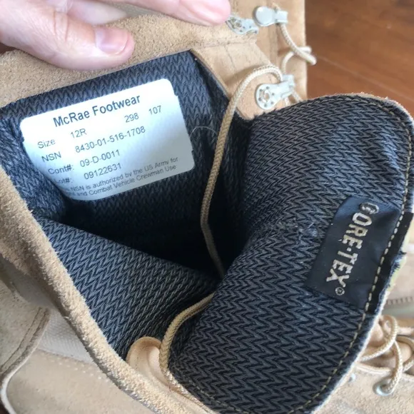 MCRAE GORE-TEX combat boots in great condition!