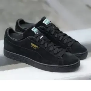 Men PUMA Suede Classic XXL  Men's running training shoes black/gold