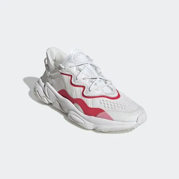 MEN'S Adidas Originals Ozweego White Iridescent Shoes EF4284