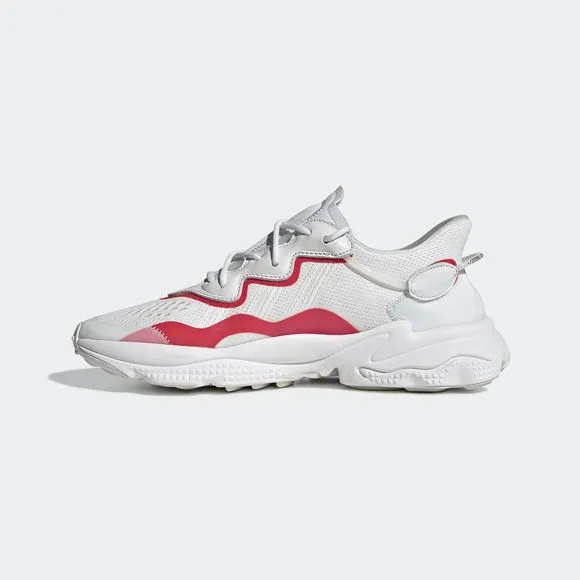 MEN'S Adidas Originals Ozweego White Iridescent Shoes EF4284