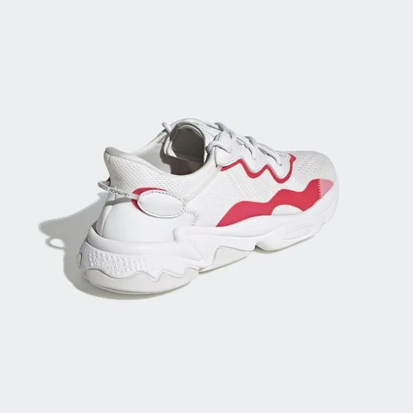 MEN'S Adidas Originals Ozweego White Iridescent Shoes EF4284